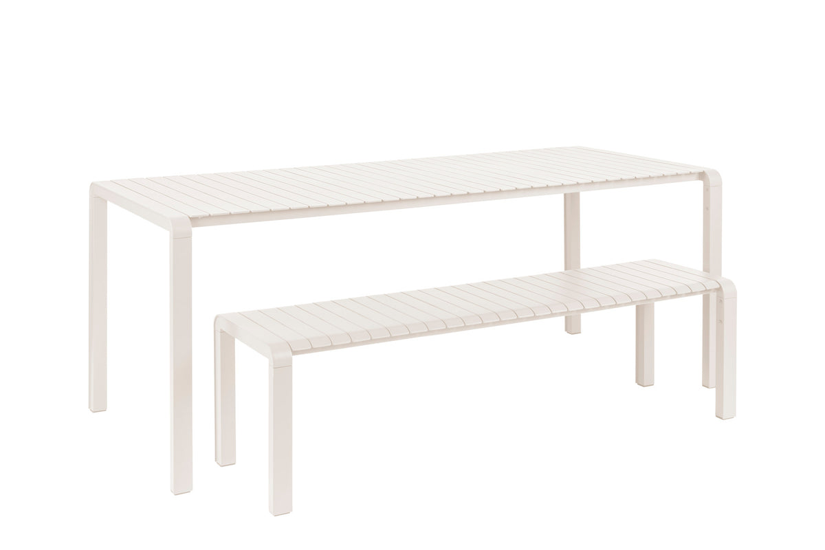 Gartentisch Vondel in Weiss präsentiert im Onlineshop von KAQTU Design AG. Gartentisch ist von Zuiver