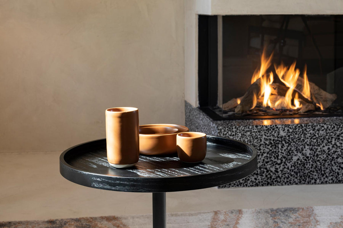 Beistelltisch Jason in Schwarz präsentiert im Onlineshop von KAQTU Design AG. Couchtisch ist von Zuiver