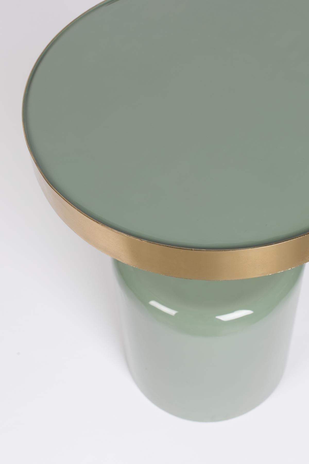 Beistelltisch Glam in Grün präsentiert im Onlineshop von KAQTU Design AG. Couchtisch ist von Zuiver