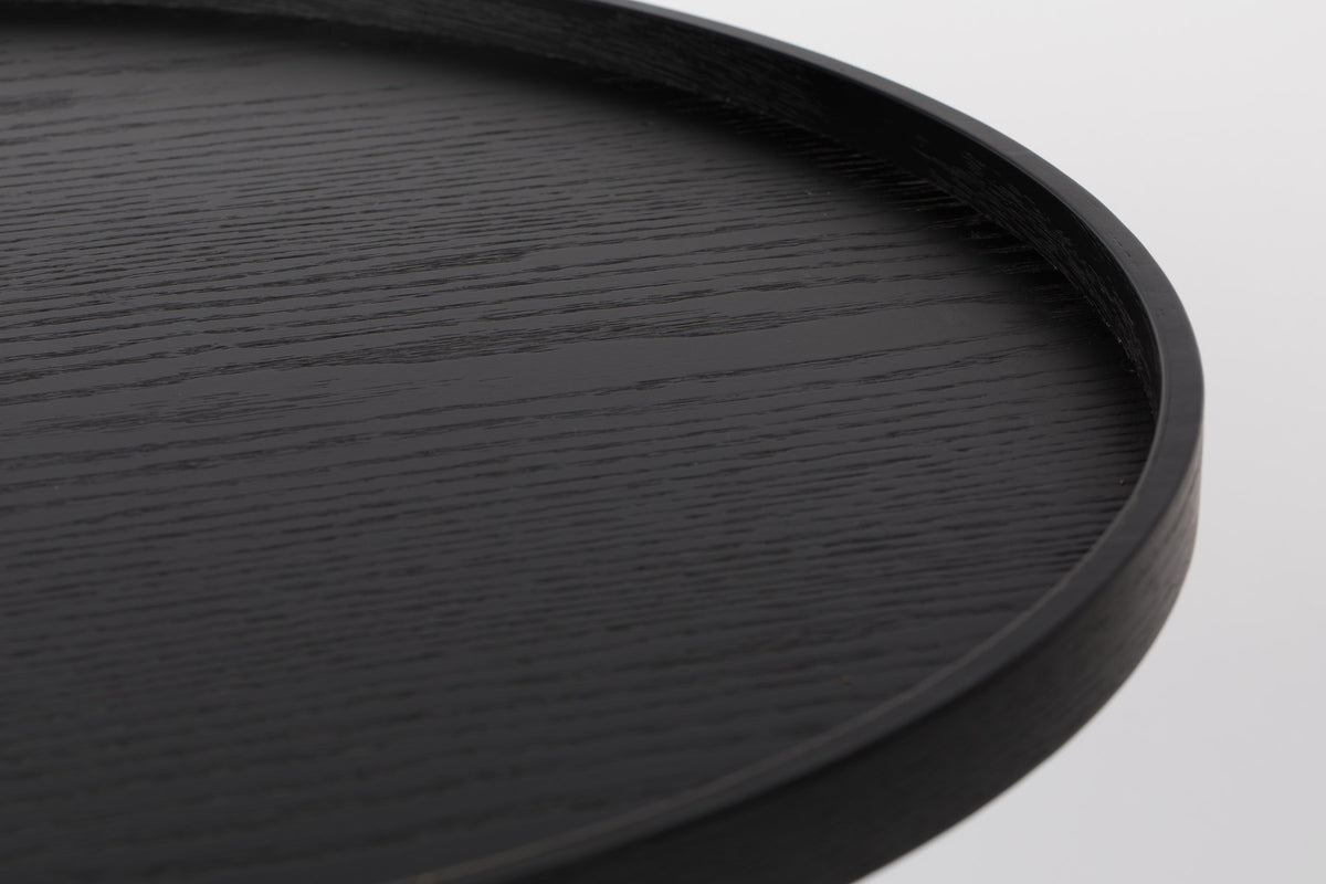 Beistelltisch Jason in Schwarz präsentiert im Onlineshop von KAQTU Design AG. Couchtisch ist von Zuiver