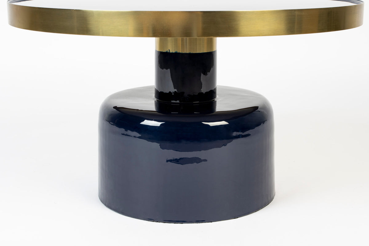 Beistelltisch Glam in Blau präsentiert im Onlineshop von KAQTU Design AG. Couchtisch ist von Zuiver