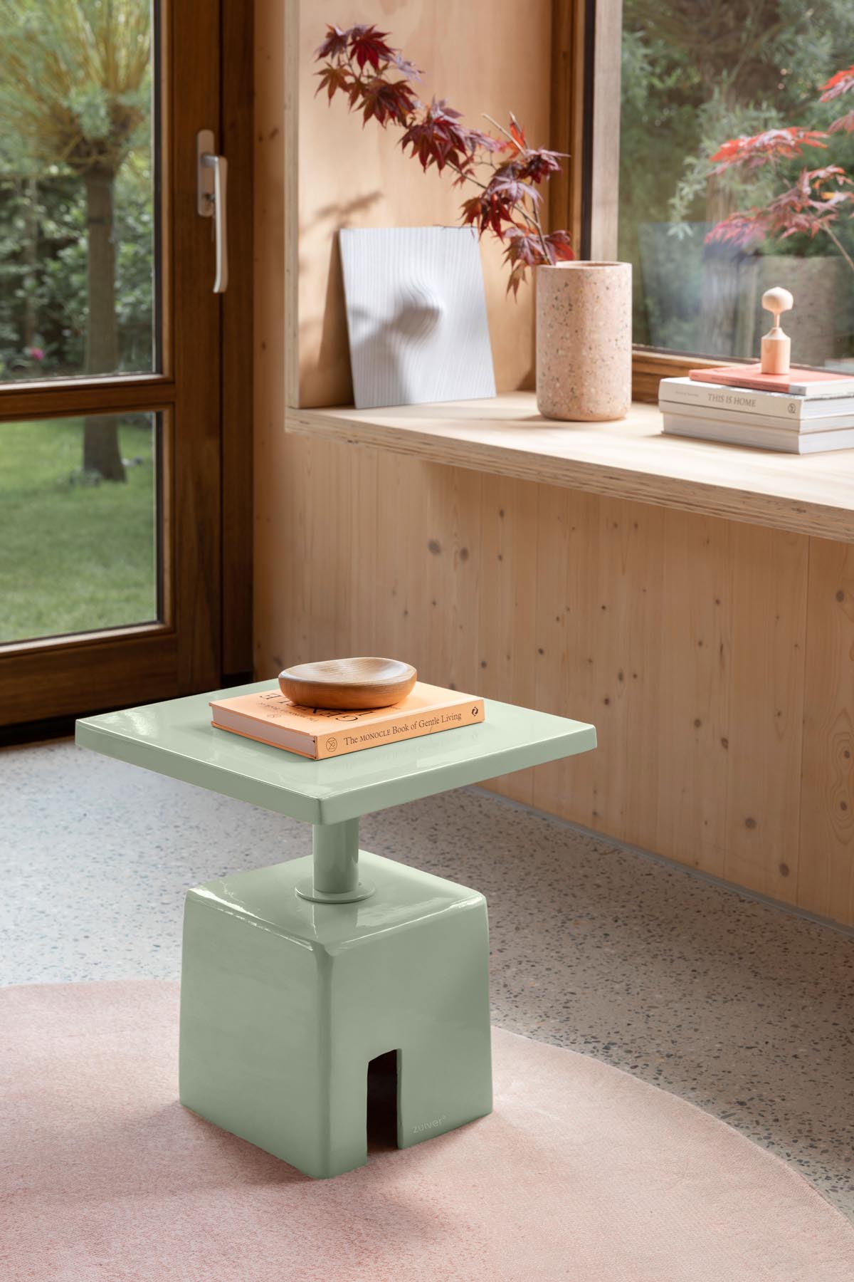 Beistelltisch Chubby in Stone Green präsentiert im Onlineshop von KAQTU Design AG. Beistelltisch ist von Zuiver