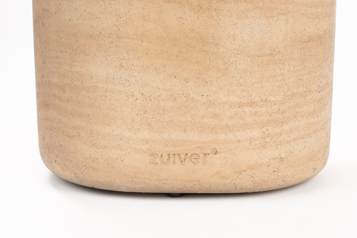 Edler Beistelltisch Oval in beige präsentiert im Onlineshop von KAQTU Design AG. Beistelltisch ist von Zuiver