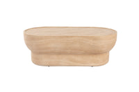 Table basse noble ovale