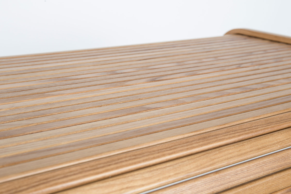 Bürotisch Barbier, Holzschreibtisch mit Beinen und ausziehbarer Arbeitsplatte