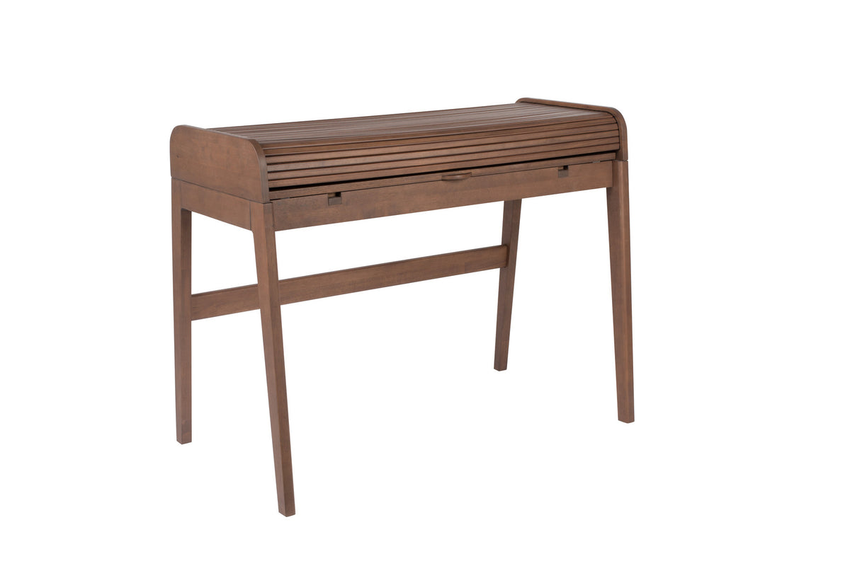 Bürotisch Barbier in Walnuss präsentiert im Onlineshop von KAQTU Design AG. Schreibtisch ist von Zuiver