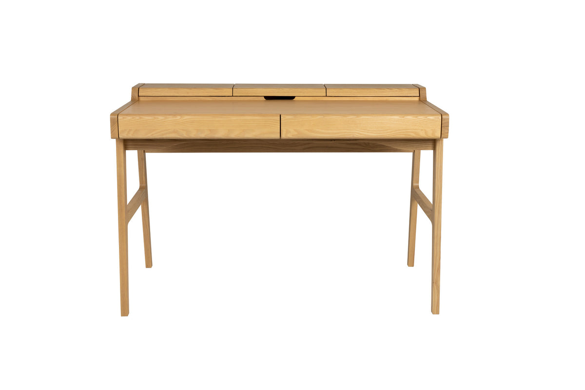 Schreibtisch Kaat in Natur präsentiert im Onlineshop von KAQTU Design AG. Schreibtisch ist von Zuiver