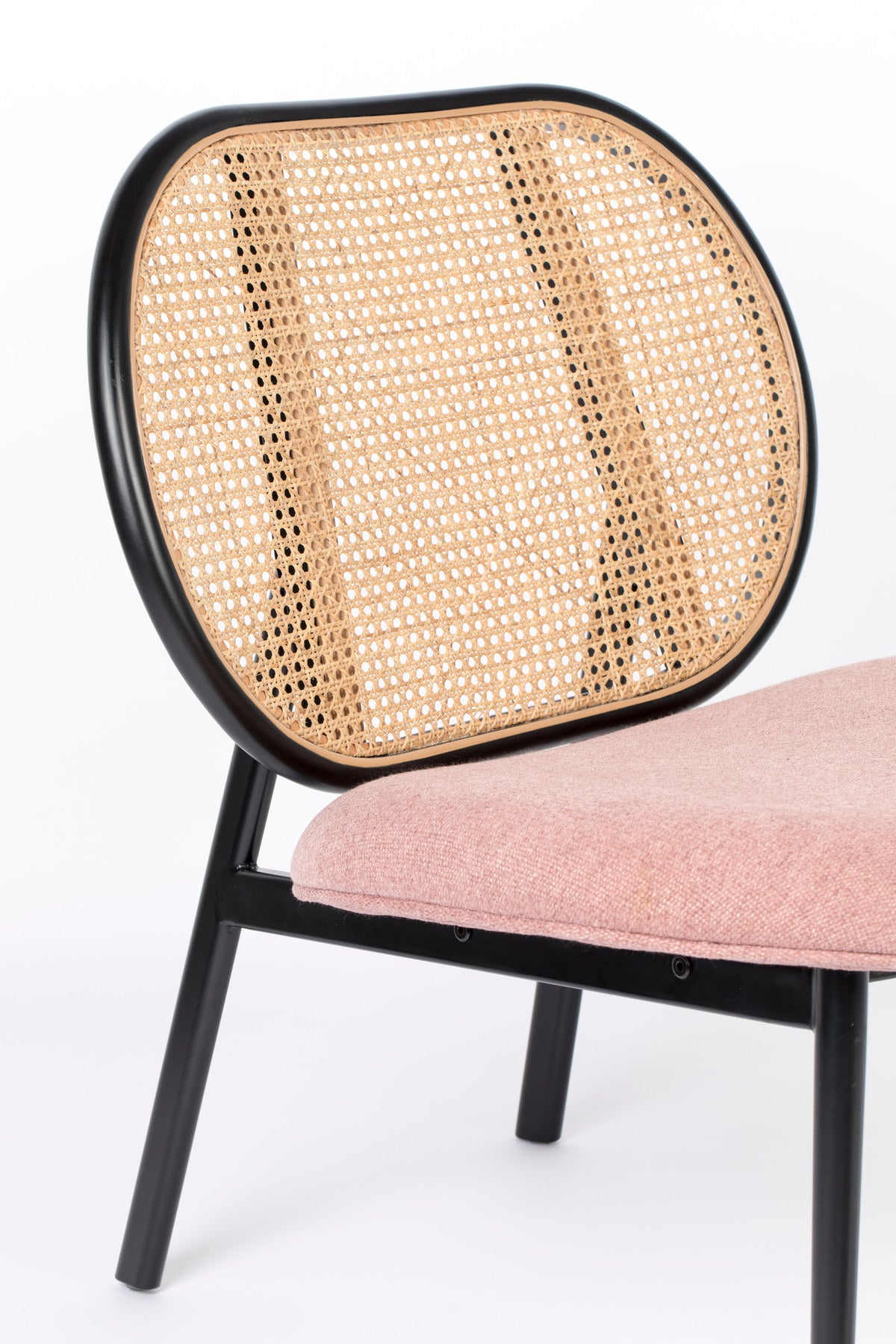Lounge Sessel Spike in Natur/Pink präsentiert im Onlineshop von KAQTU Design AG. Sessel ist von Zuiver