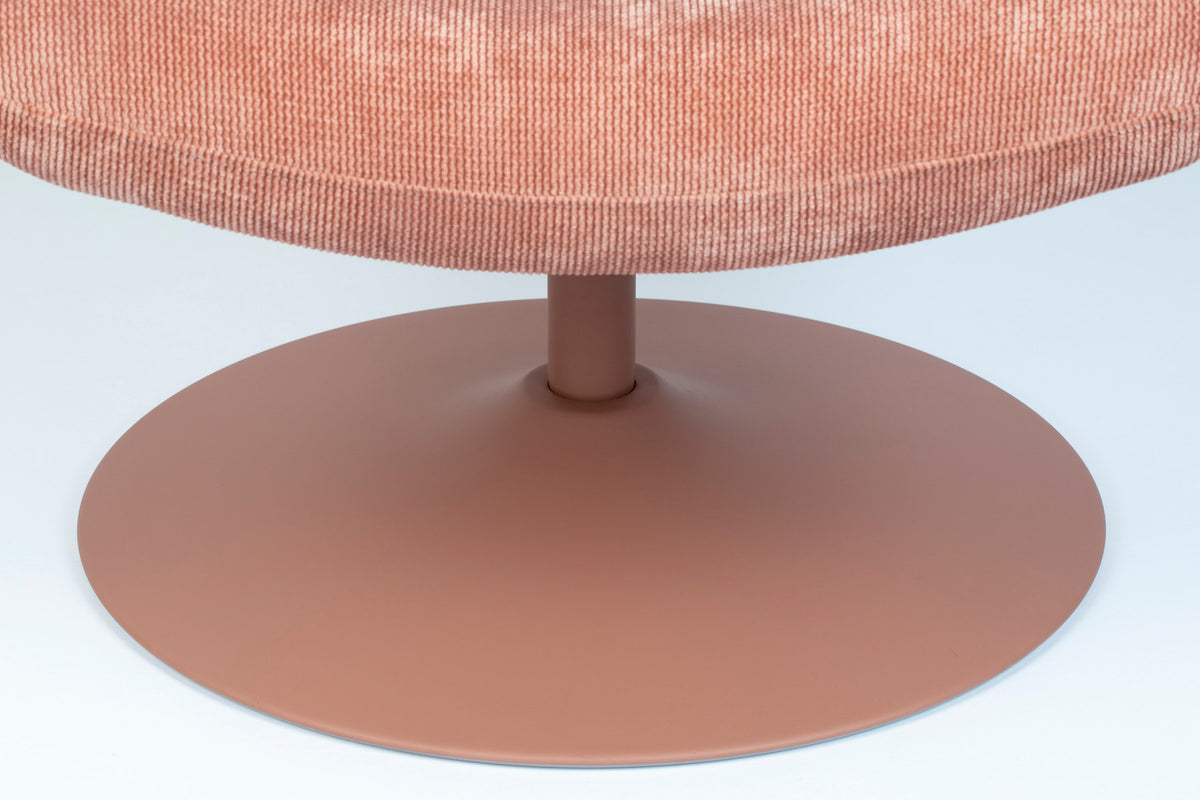 Lounge Sessel Bubba in Pink präsentiert im Onlineshop von KAQTU Design AG. Sessel ist von Zuiver