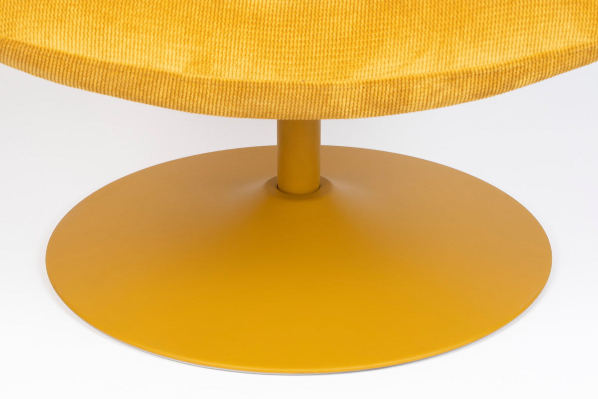 Lounge Sessel Bubba in Gelb präsentiert im Onlineshop von KAQTU Design AG. Sessel ist von Zuiver