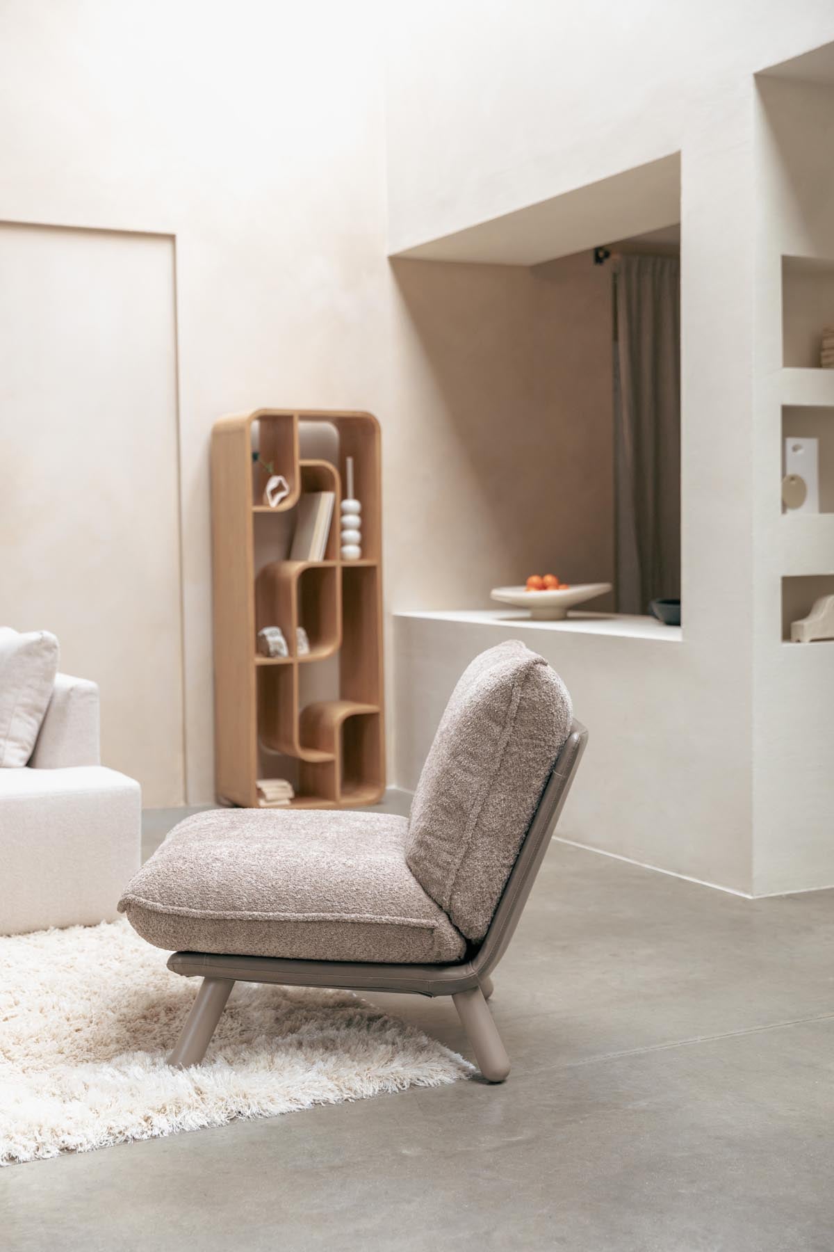 Lazy Sack Loungesessel Soft in Grau präsentiert im Onlineshop von KAQTU Design AG. Sessel ist von Zuiver
