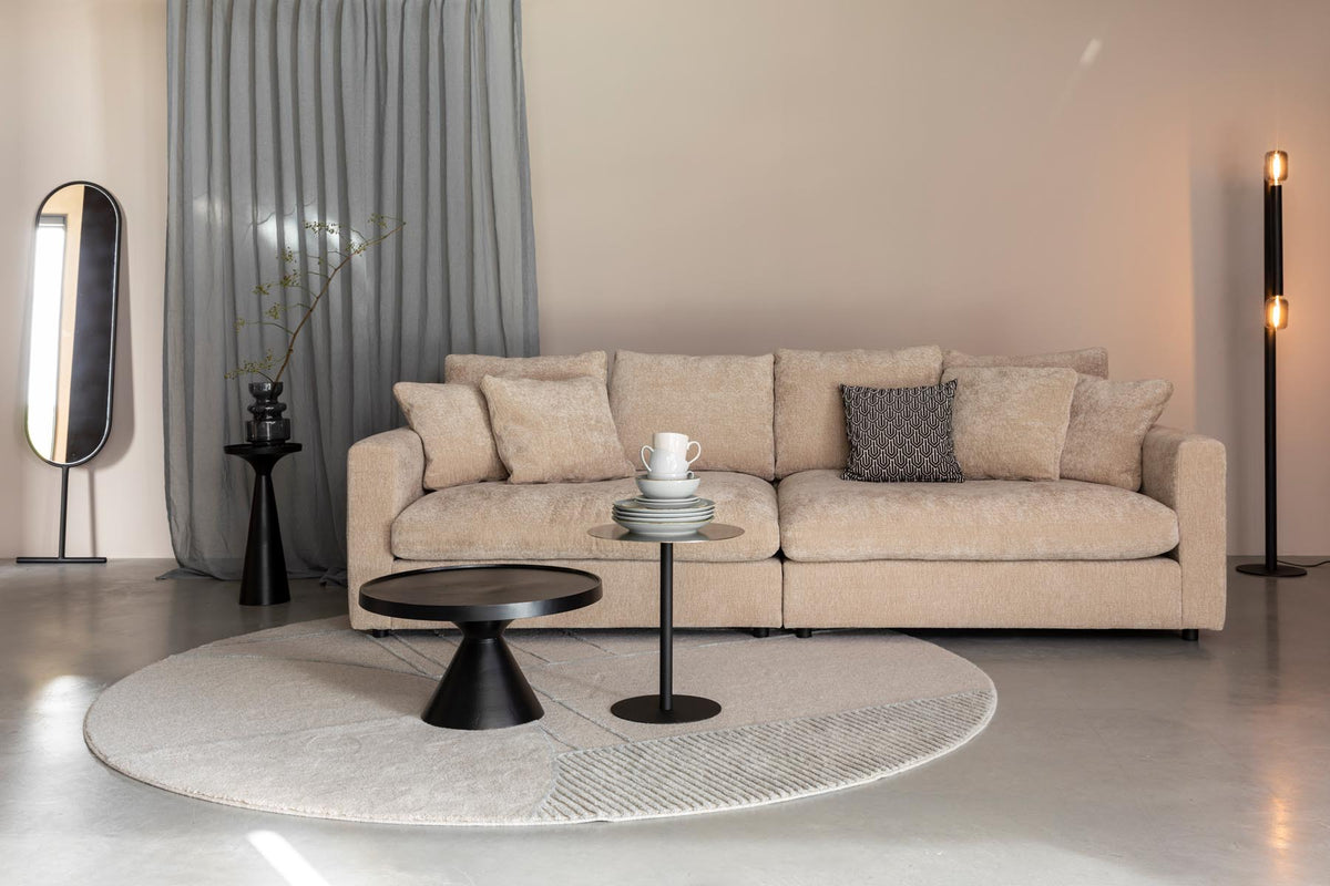 Sofa Sense 3 Sitzer in Natur präsentiert im Onlineshop von KAQTU Design AG. 3er Sofa ist von Zuiver