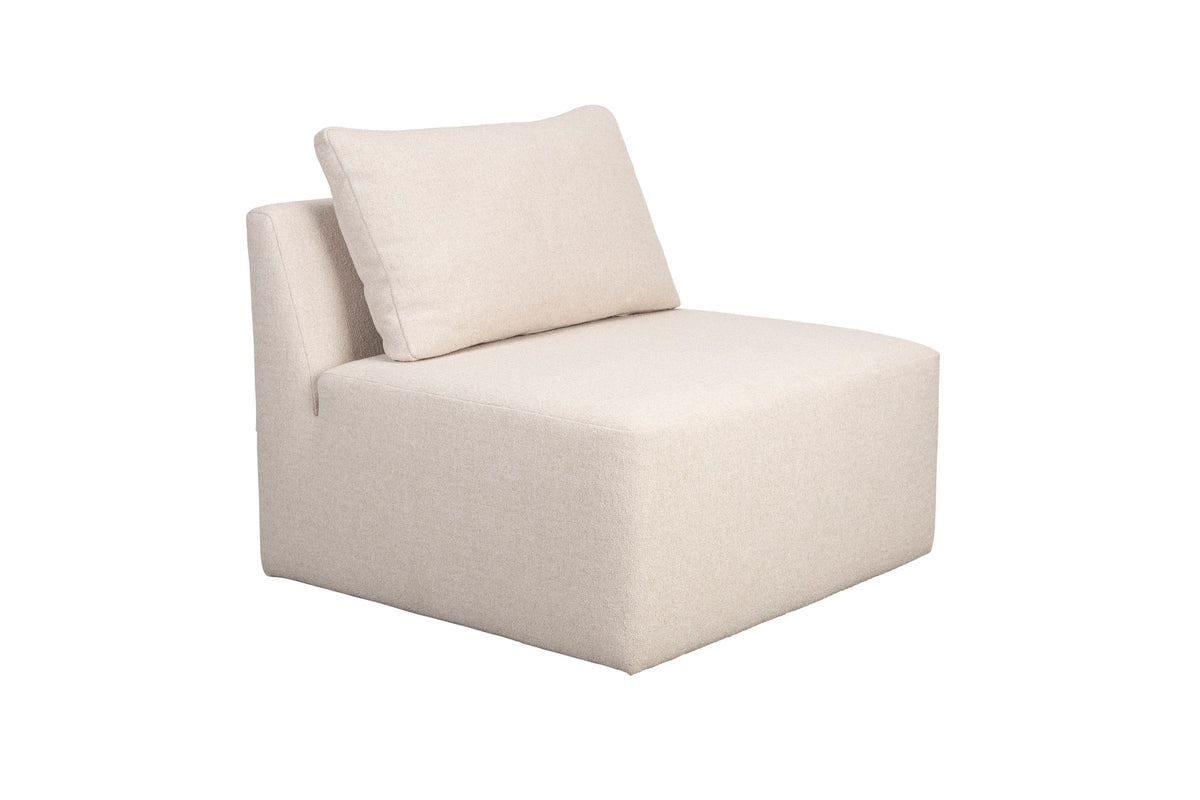 Prosper Sofaelement 1-Sitzer in Creme präsentiert im Onlineshop von KAQTU Design AG. 3er Sofa ist von Zuiver