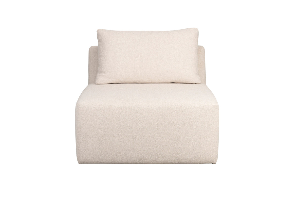 Prosper Sofaelement 1-Sitzer in Creme präsentiert im Onlineshop von KAQTU Design AG. 3er Sofa ist von Zuiver