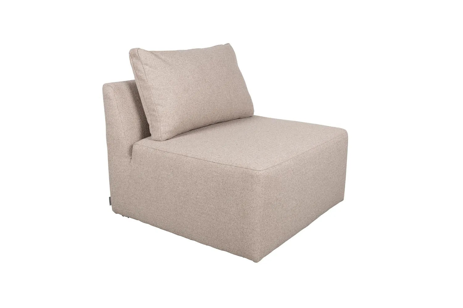 Das Prosper Sofa Element 1-seater von Zuiver: Modernes Design, modular, pflegeleicht, vielseitig, ideal für individuelle Wohnräume.