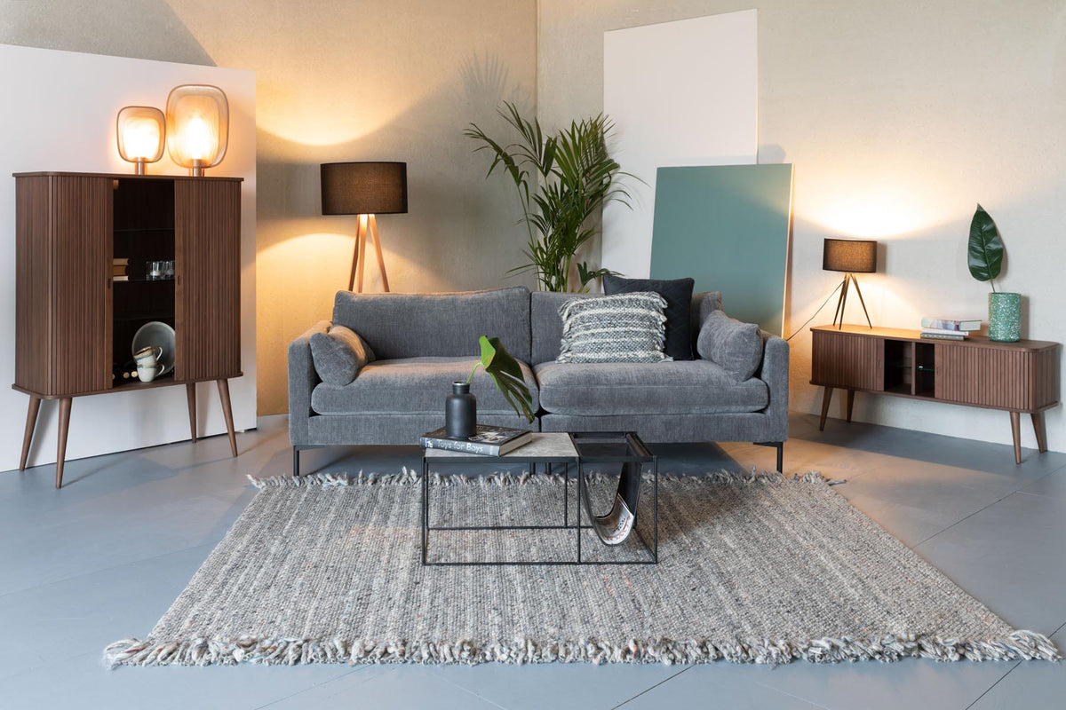 Sideboard Barbier in Braun präsentiert im Onlineshop von KAQTU Design AG. High-Sideboard ist von Zuiver