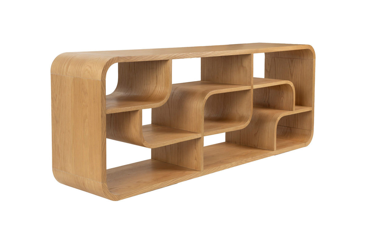 Seven Regal Natur in Natur präsentiert im Onlineshop von KAQTU Design AG. Standregal ist von Zuiver