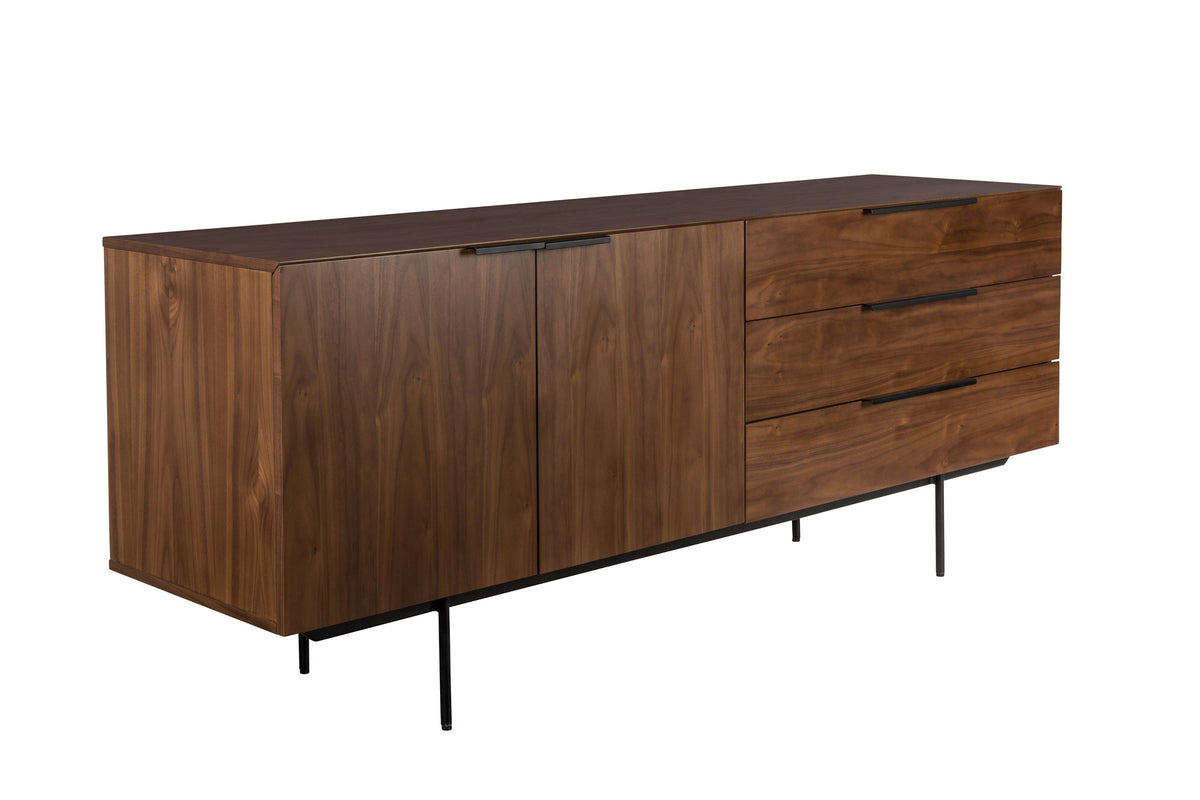 Sideboard Travis in Braun präsentiert im Onlineshop von KAQTU Design AG. Sideboard ist von Zuiver