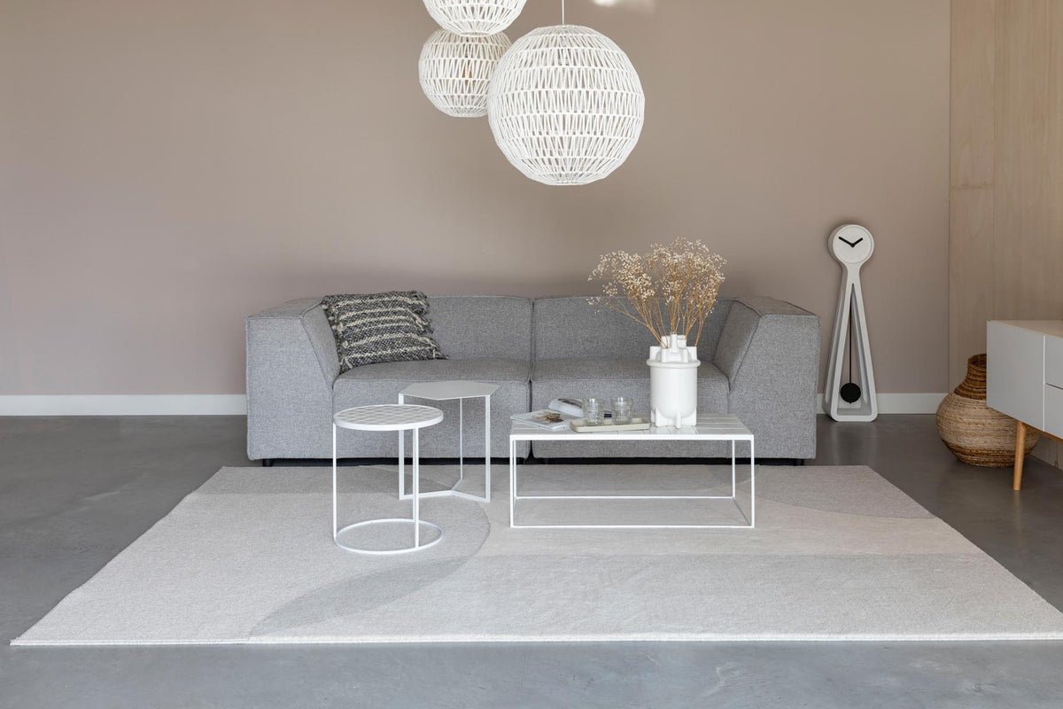 Teppich Dream in Natur/Grau präsentiert im Onlineshop von KAQTU Design AG. Teppich ist von Zuiver
