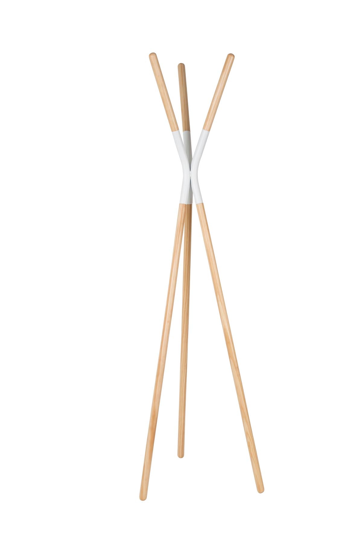 Garderobenständer Pinnacle in Weiss präsentiert im Onlineshop von KAQTU Design AG. Kleiderständer ist von Zuiver