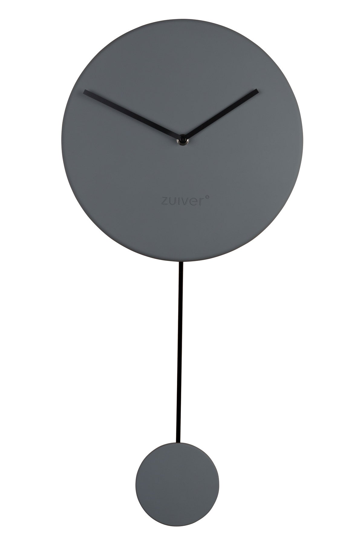 Uhr Minimal in Grau präsentiert im Onlineshop von KAQTU Design AG. Tischuhr ist von Zuiver