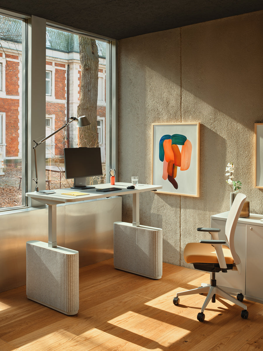 Leo LEO - Bürostuhl in Grau präsentiert im Onlineshop von KAQTU Design AG. Bürostuhl ist von Mdd