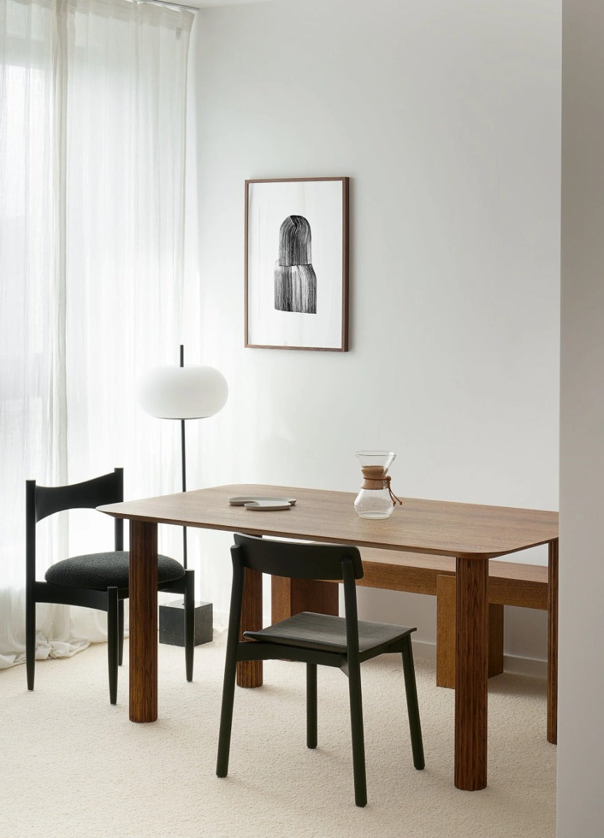Filar FILR160 - Holztisch in Eiche Natur präsentiert im Onlineshop von KAQTU Design AG. Esstisch ist von Tamo