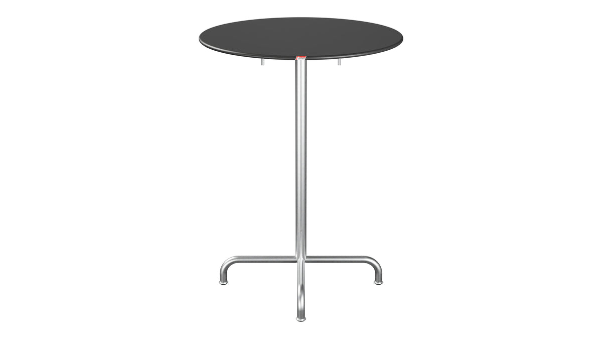 Rigi Metall-Stehtisch Outdoor ø80 / 110 klappbar  in Anthrazit präsentiert im Onlineshop von KAQTU Design AG. Hochtisch Outdoor ist von Schaffner