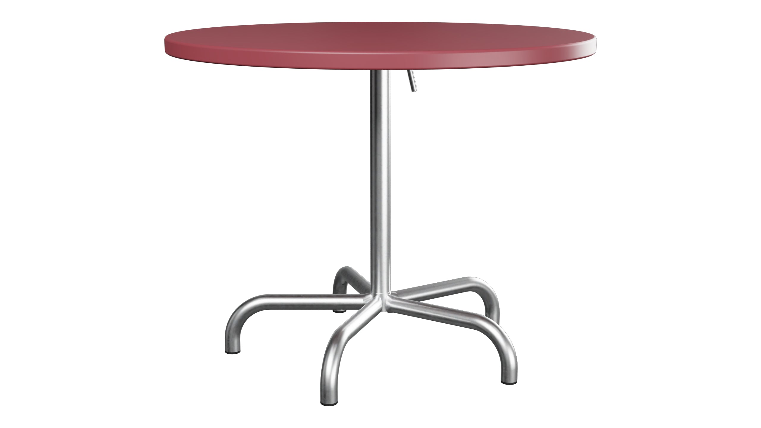 Säntis Metall-Gartentisch ø92 klappbar in Bordeaux präsentiert im Onlineshop von KAQTU Design AG. Gartentisch ist von Schaffner