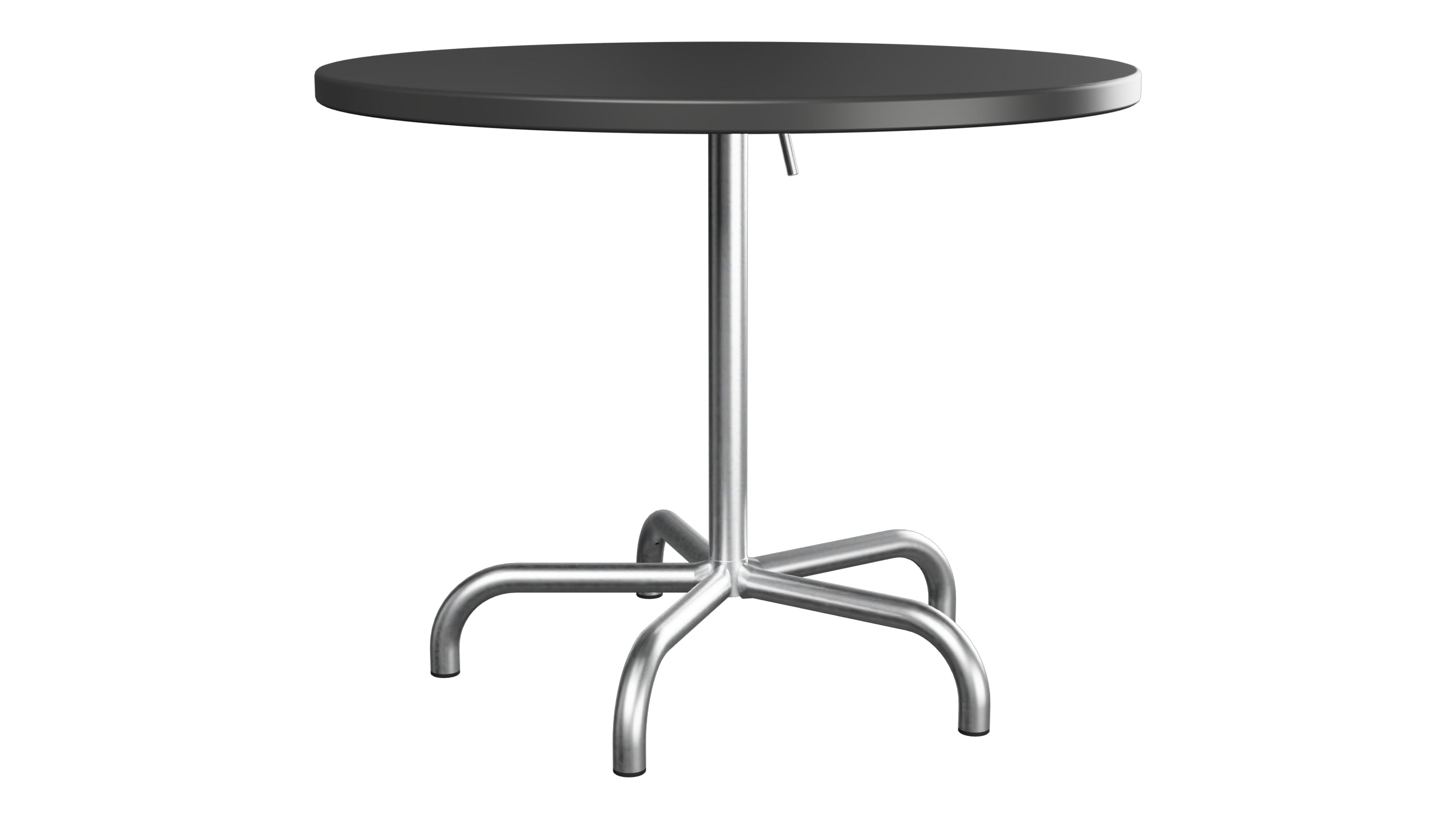 Säntis Metall-Gartentisch ø92 klappbar in Anthrazit präsentiert im Onlineshop von KAQTU Design AG. Gartentisch ist von Schaffner
