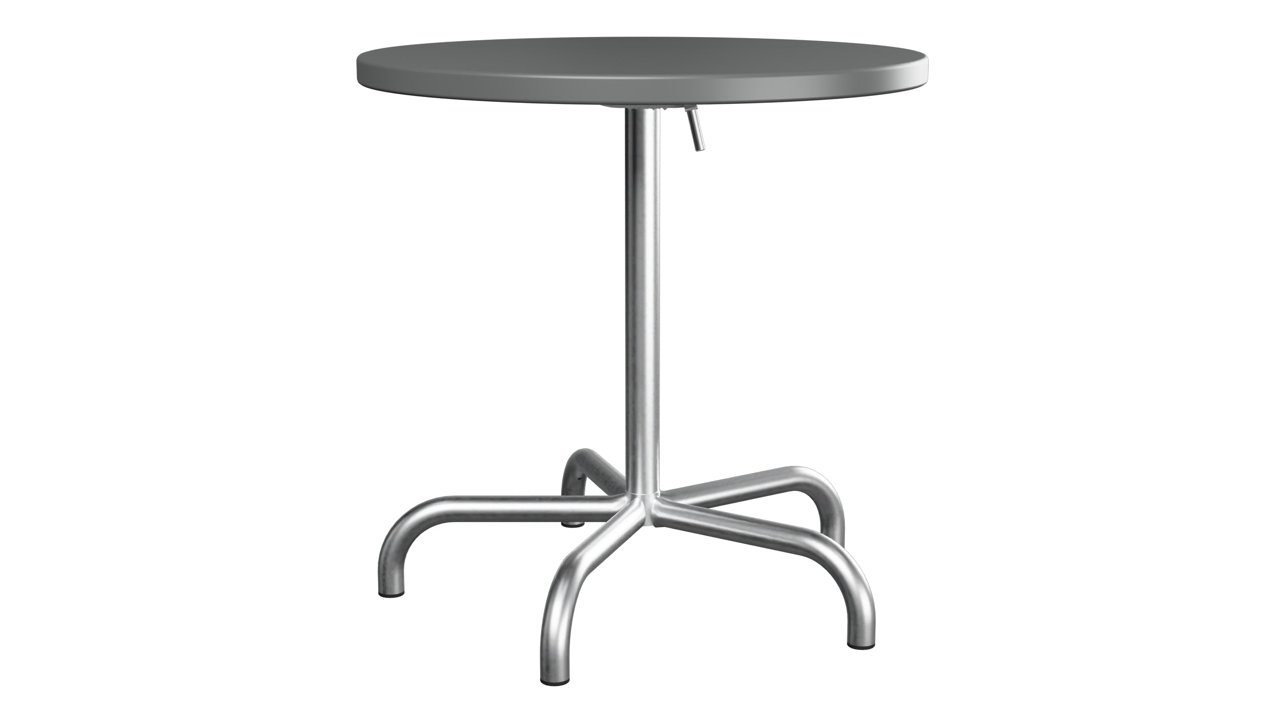 Säntis Metall-Gartentisch ø72 klappbar in Graphit präsentiert im Onlineshop von KAQTU Design AG. Gartentisch ist von Schaffner