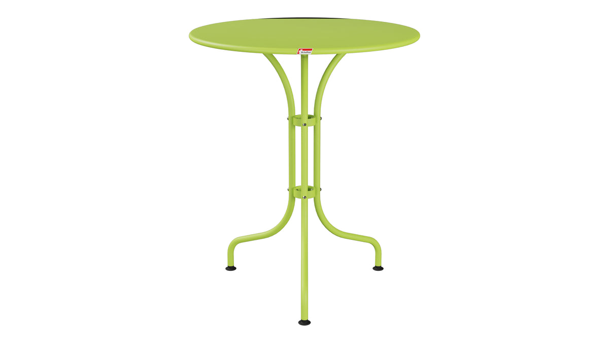 St. Moritz Metall-Gartentisch ø60 in Hellgrün präsentiert im Onlineshop von KAQTU Design AG. Gartentisch ist von Schaffner