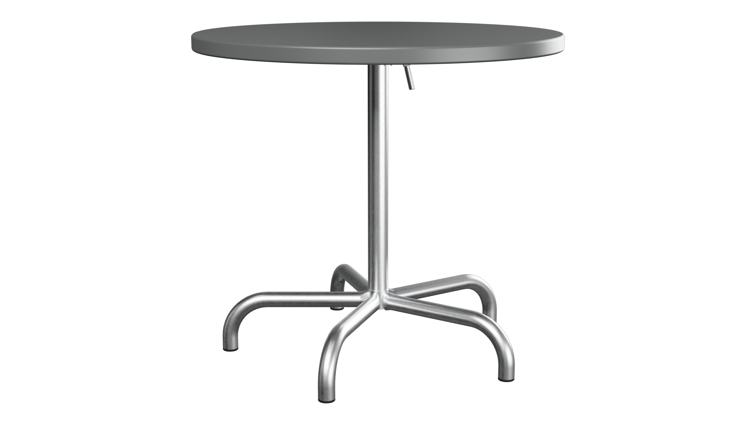 Säntis Metall-Gartentisch ø80 klappbar in Graphit präsentiert im Onlineshop von KAQTU Design AG. Gartentisch ist von Schaffner