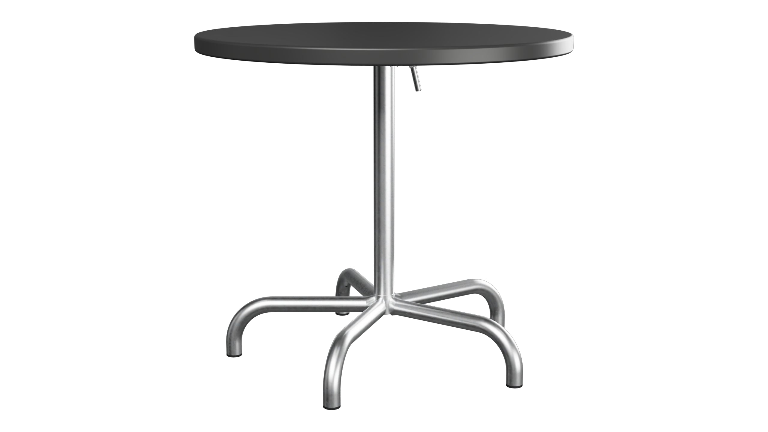 Säntis Metall-Gartentisch ø80 klappbar in Anthrazit präsentiert im Onlineshop von KAQTU Design AG. Gartentisch ist von Schaffner