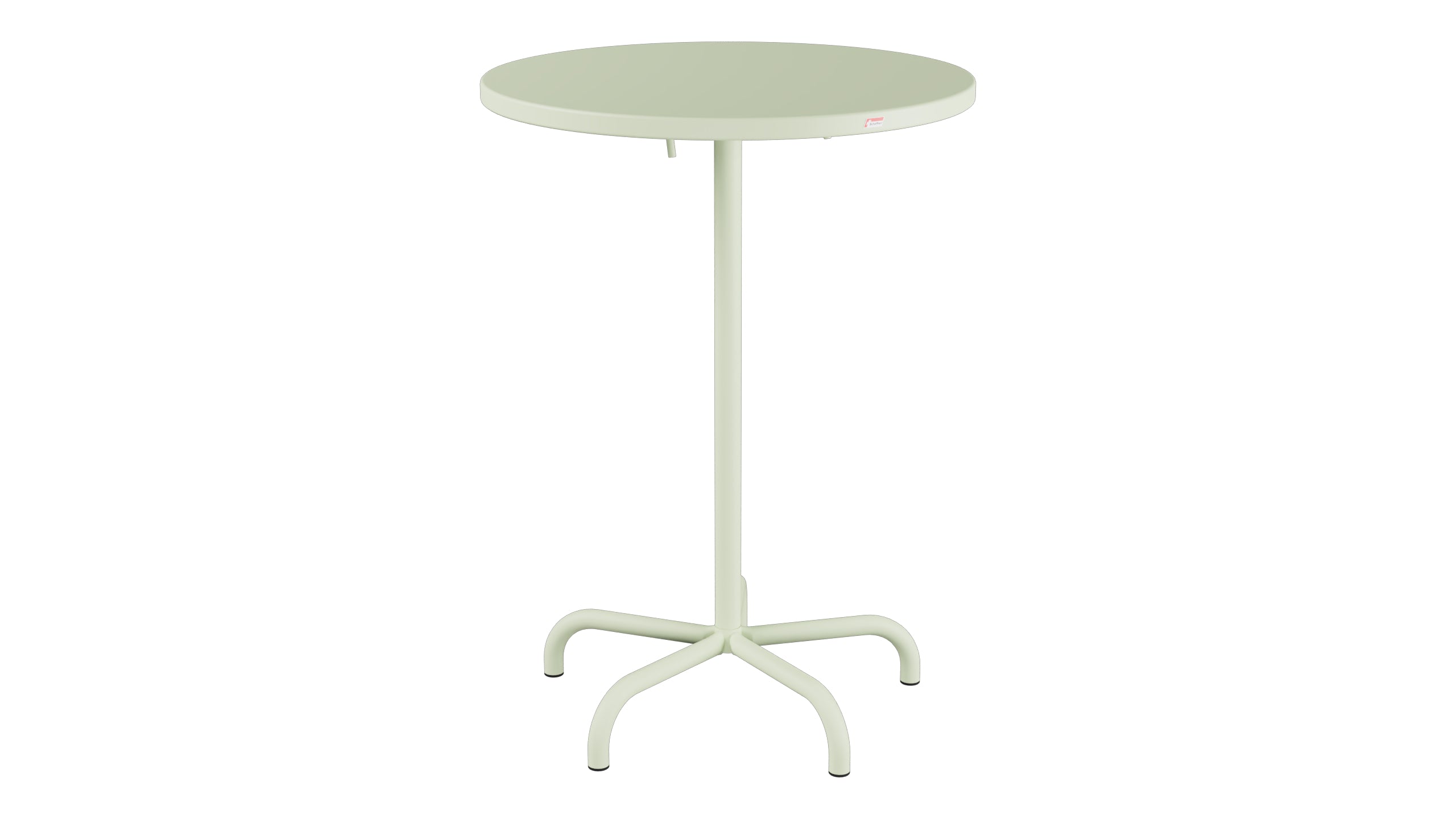 Table de bar en métal Säntis extérieur ø80/110 pliable