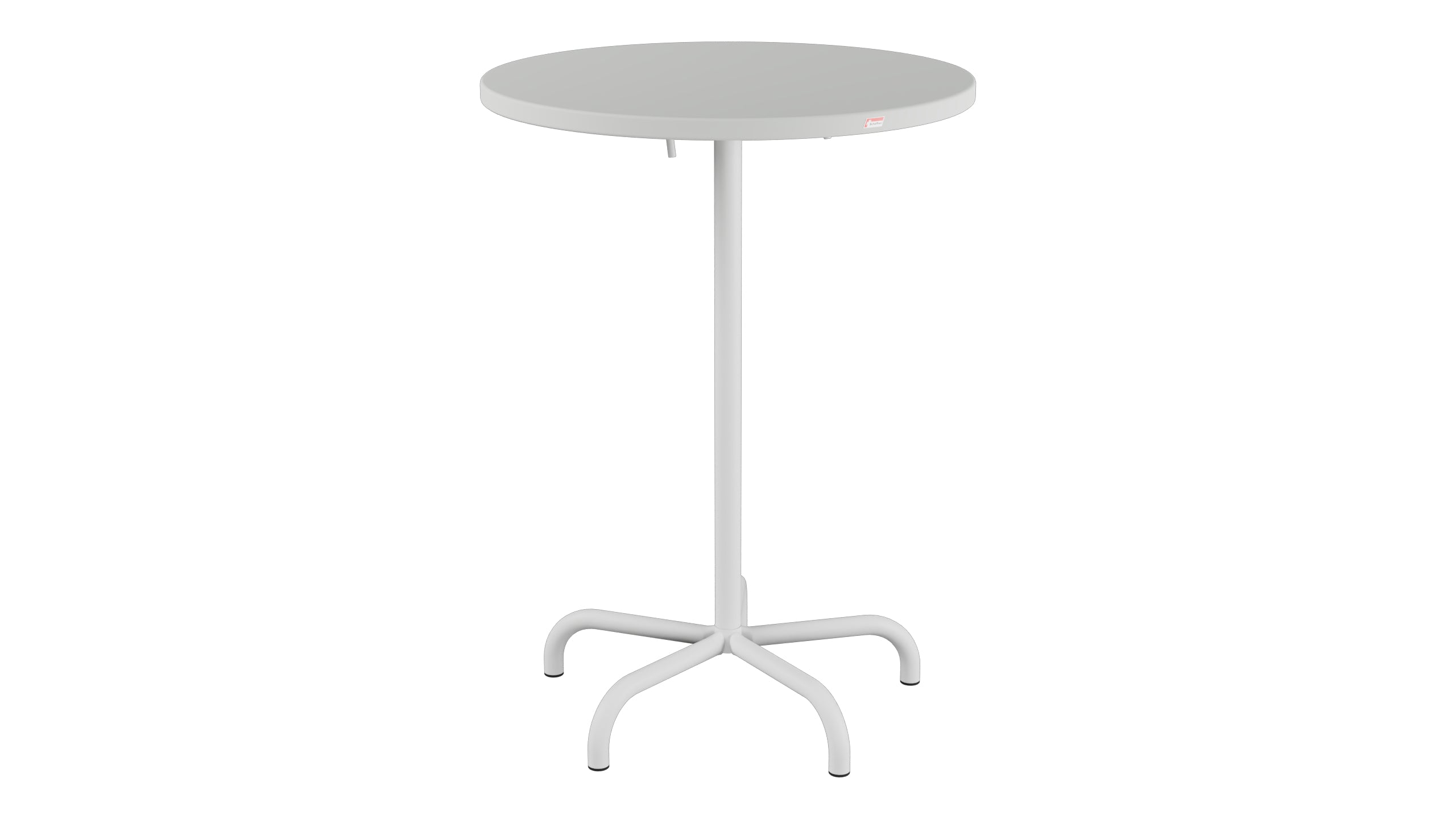 Table de bar en métal Säntis extérieur ø80/110 pliable