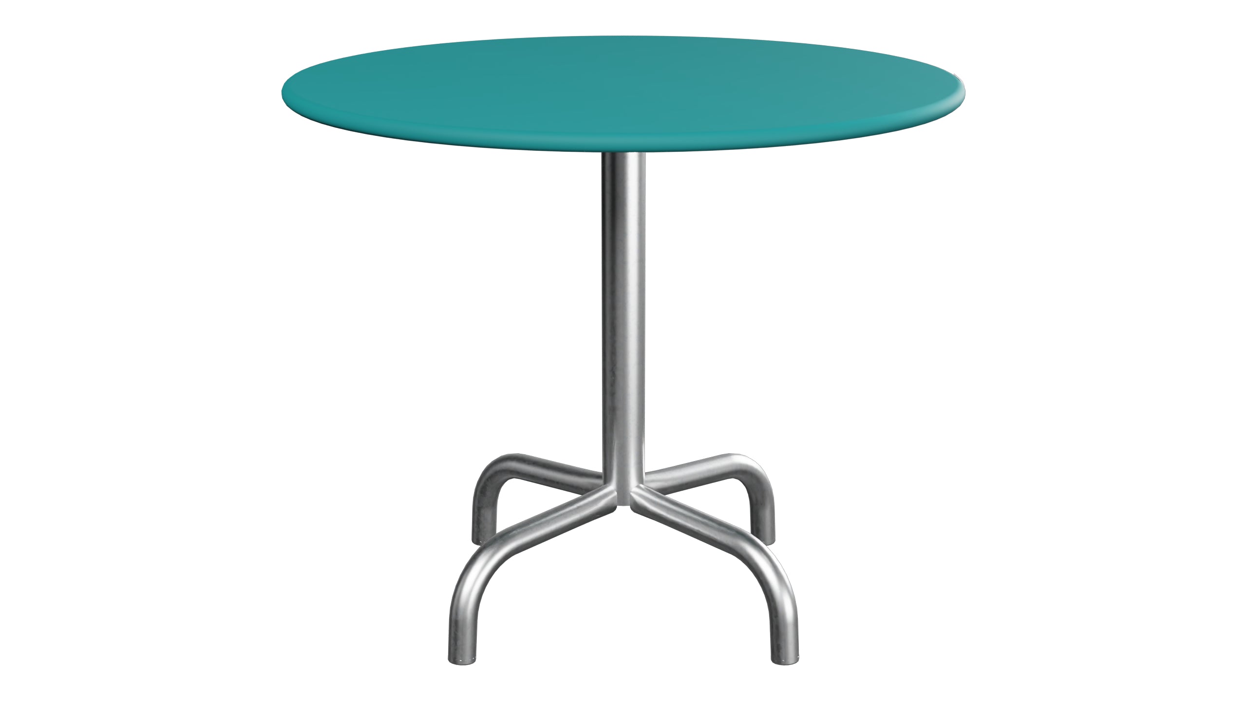 Rigi Metall-Beistelltisch Outdoor ø60 / 50 in Kaliblau präsentiert im Onlineshop von KAQTU Design AG. Beistelltisch Outdoor ist von Schaffner