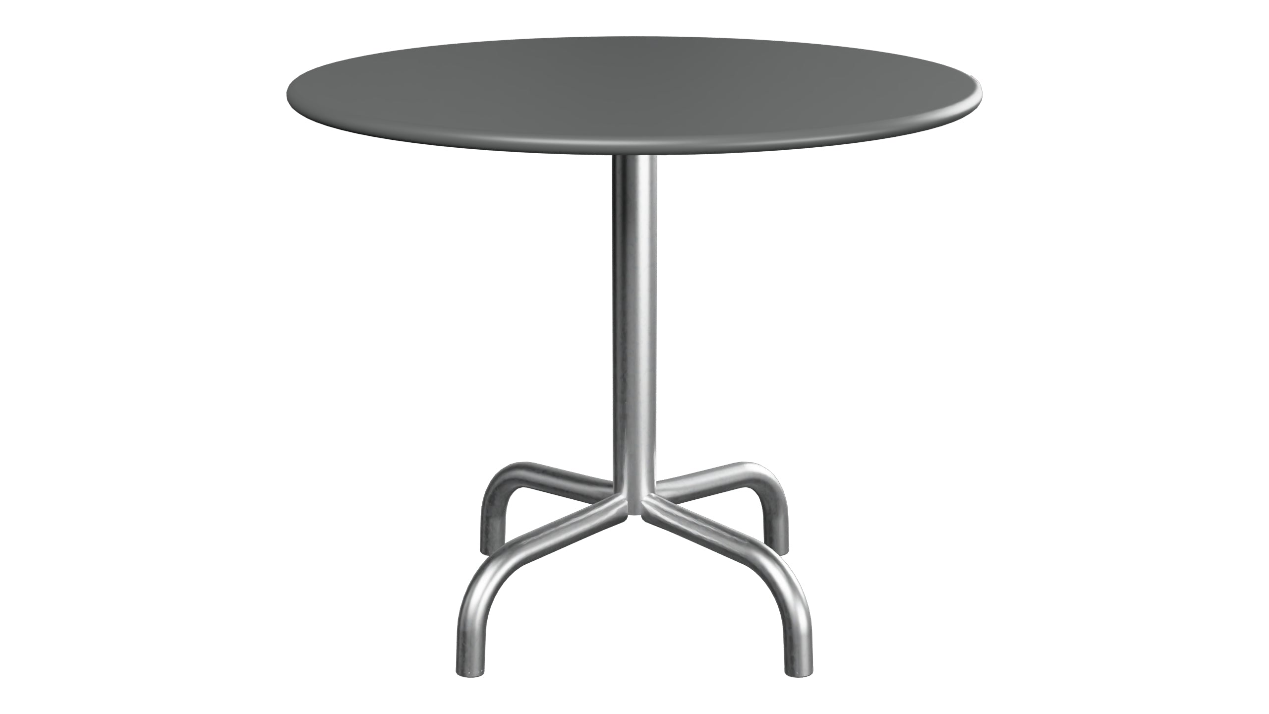 Rigi Metall-Beistelltisch Outdoor ø60 / 50 in Graphit präsentiert im Onlineshop von KAQTU Design AG. Beistelltisch Outdoor ist von Schaffner