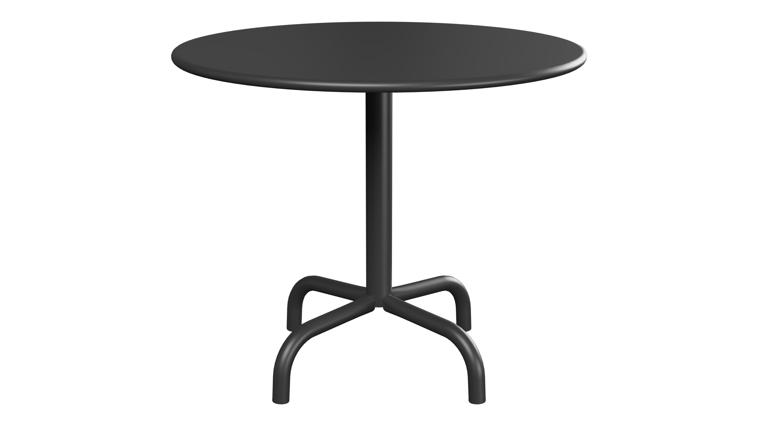Rigi Metall-Beistelltisch Outdoor ø60 / 50 in Anthrazit präsentiert im Onlineshop von KAQTU Design AG. Beistelltisch Outdoor ist von Schaffner