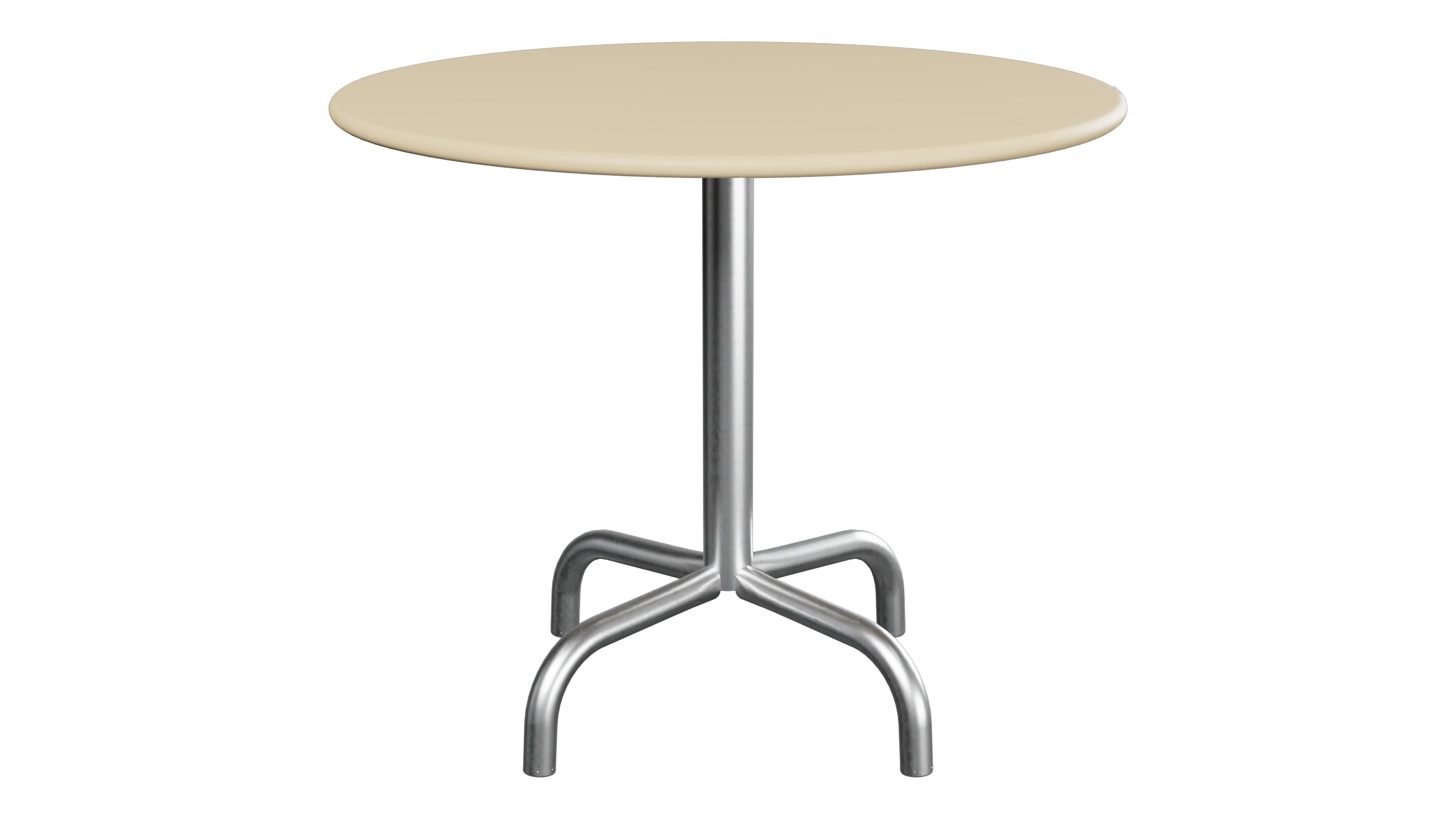 Rigi Metall-Beistelltisch Outdoor ø60 / 50 in Pastellbraun präsentiert im Onlineshop von KAQTU Design AG. Beistelltisch Outdoor ist von Schaffner