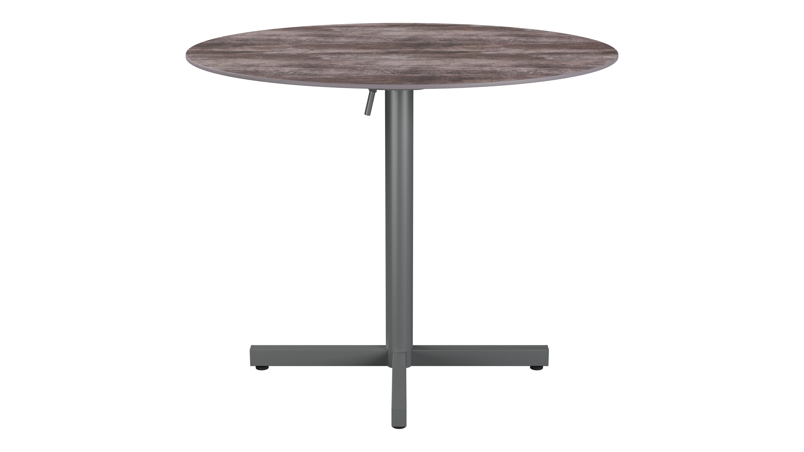 Luzern Glasfaser-Gartentisch Decor ø90 klappbar in Stromboli dunkel  präsentiert im Onlineshop von KAQTU Design AG. Gartentisch ist von Schaffner