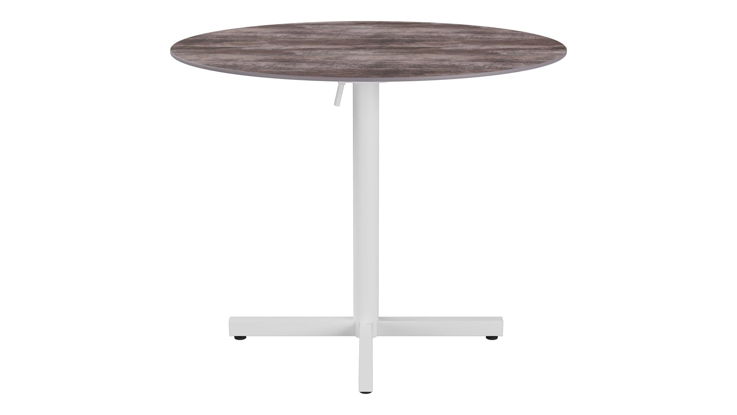Luzern Glasfaser-Gartentisch Decor ø90 klappbar in Stromboli dunkel  präsentiert im Onlineshop von KAQTU Design AG. Gartentisch ist von Schaffner