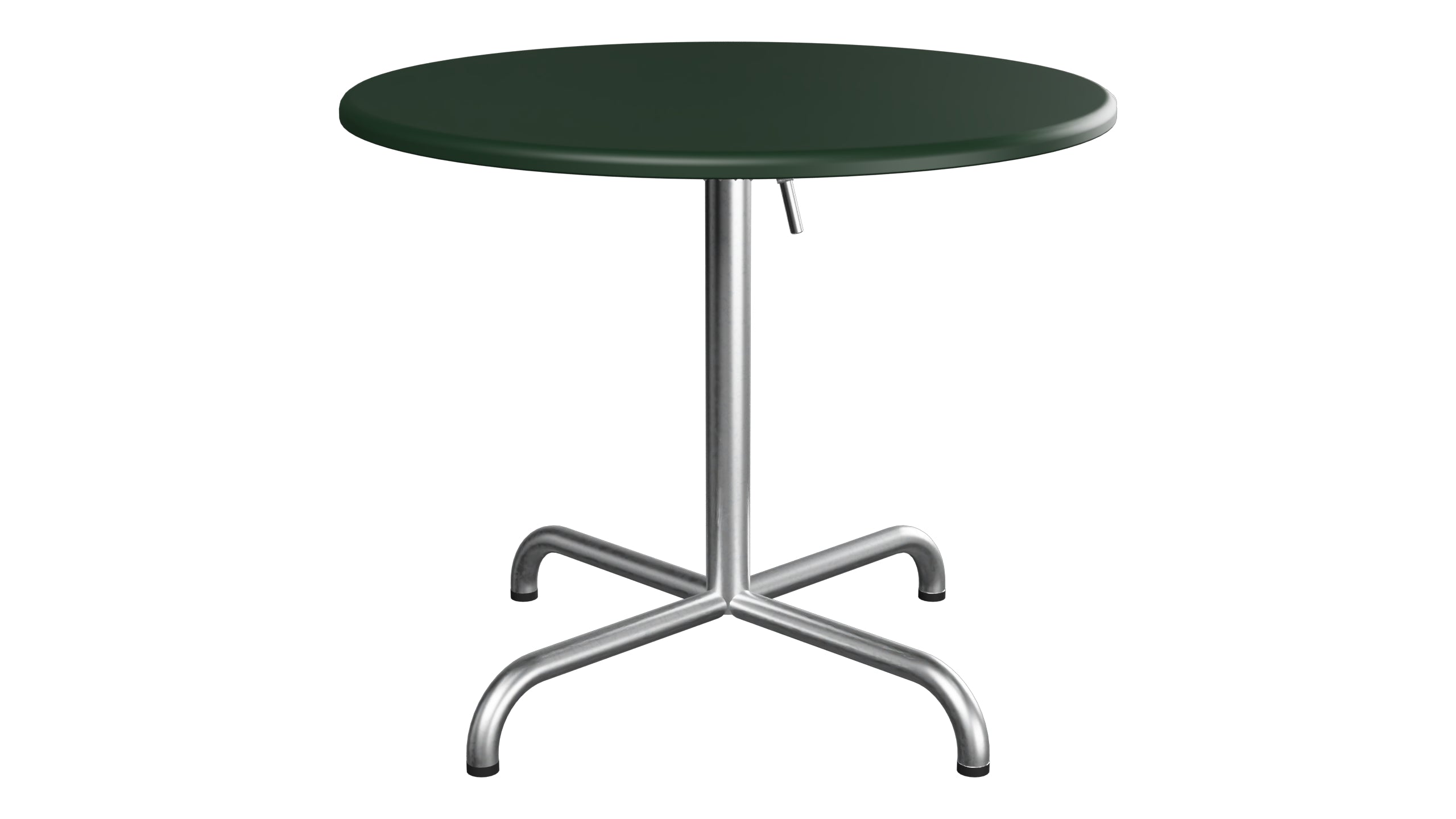 Davos Glasfaser-Salontisch ø75 / 62 klappbar in Tannengrün präsentiert im Onlineshop von KAQTU Design AG. Beistelltisch Outdoor ist von Schaffner
