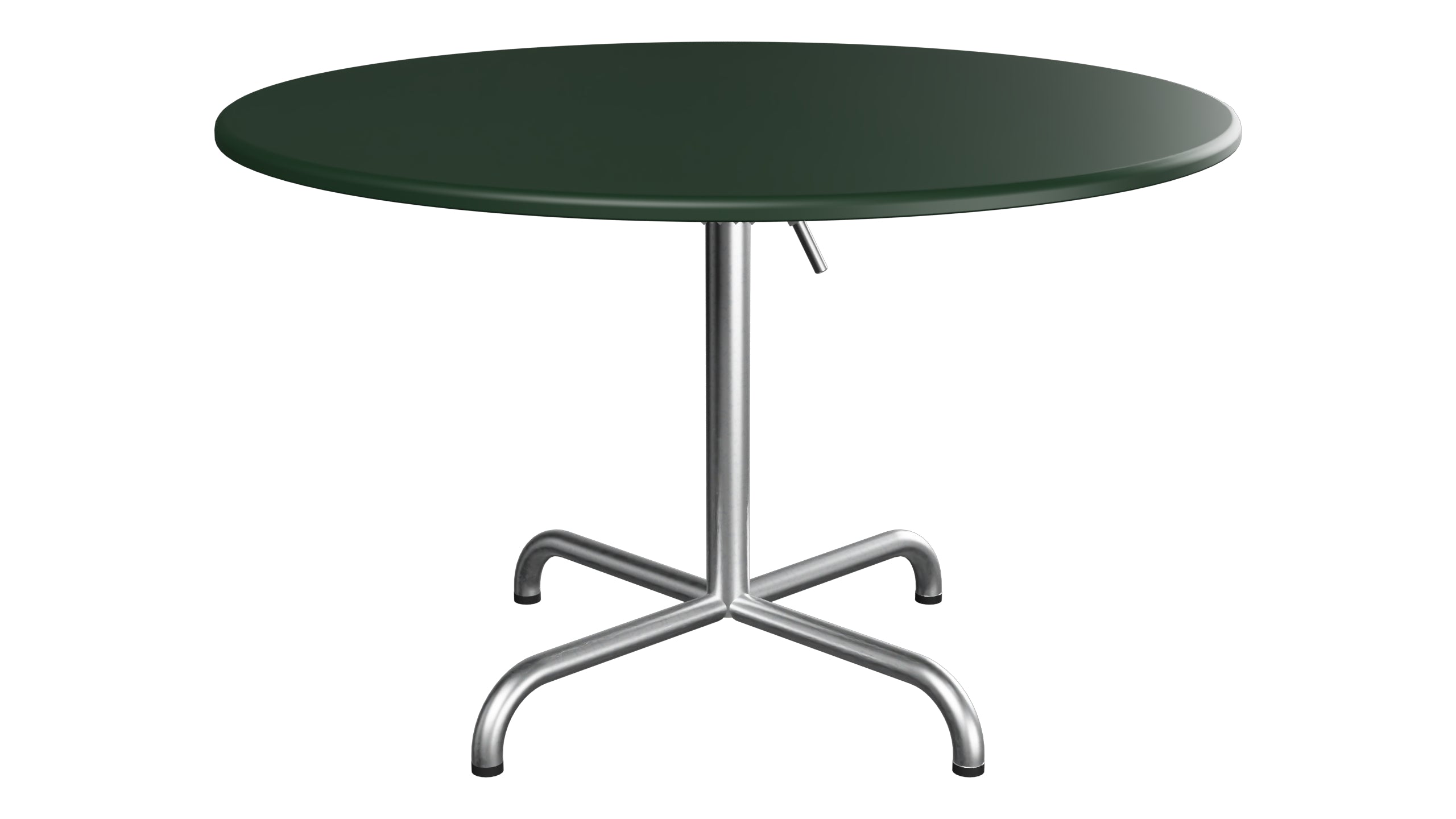 Davos Glasfaser-Salontisch ø100 / 62 klappbar in Tannengrün präsentiert im Onlineshop von KAQTU Design AG. Beistelltisch Outdoor ist von Schaffner