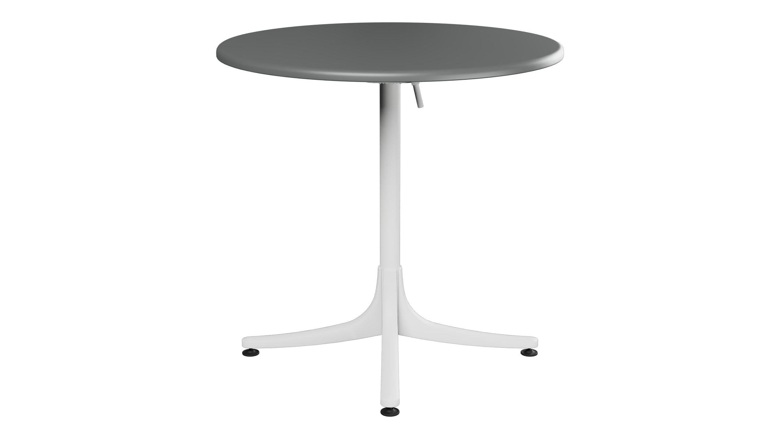 Schaffhausen Glasfaser-Gartentisch ø75 klappbar in Graphit präsentiert im Onlineshop von KAQTU Design AG. Gartentisch ist von Schaffner