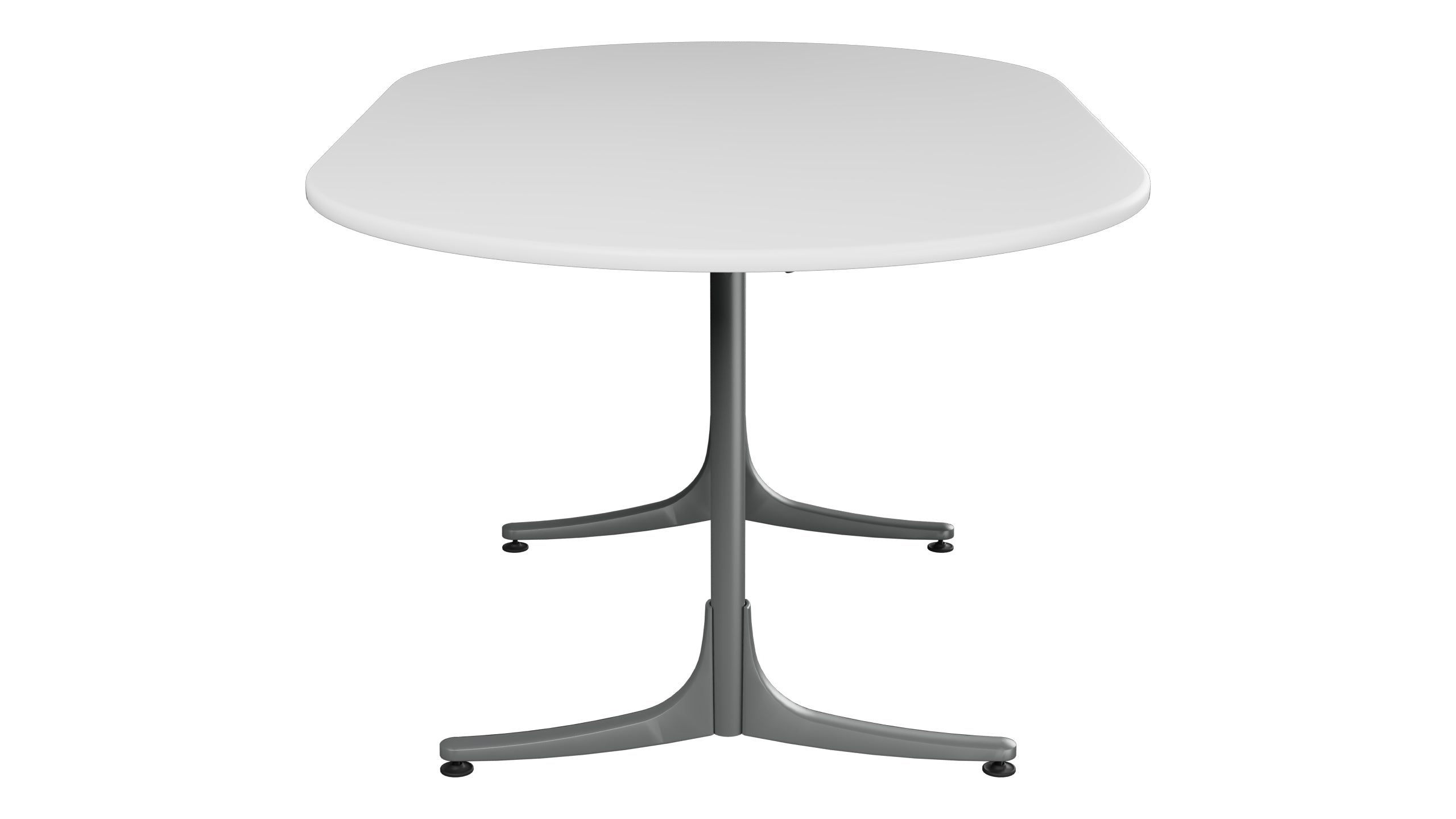 Schaffhausen Glasfaser-Gartentisch 160x95 oval klappbar in Weiss präsentiert im Onlineshop von KAQTU Design AG. Gartentisch ist von Schaffner