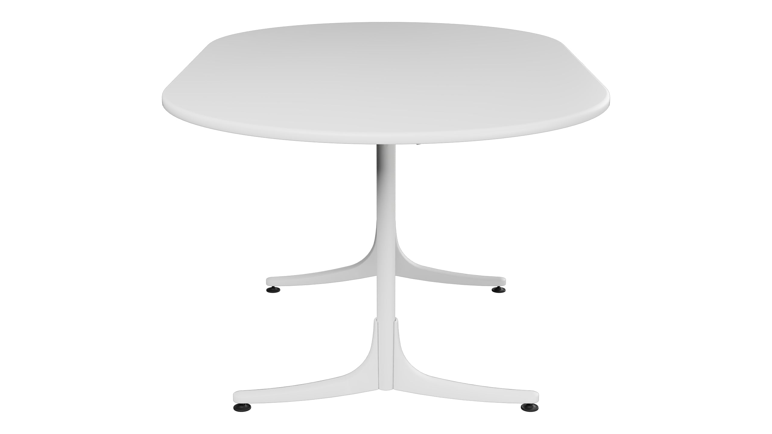 Schaffhausen Glasfaser-Gartentisch 160x95 oval klappbar in Weiss präsentiert im Onlineshop von KAQTU Design AG. Gartentisch ist von Schaffner