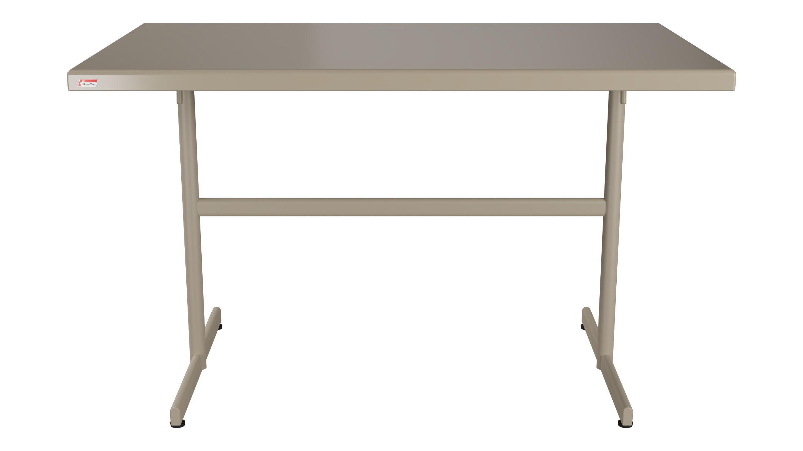 Bodensee Glasfaser-Gartentisch 120x70 klappbar in Champagner präsentiert im Onlineshop von KAQTU Design AG. Gartentisch ist von Schaffner