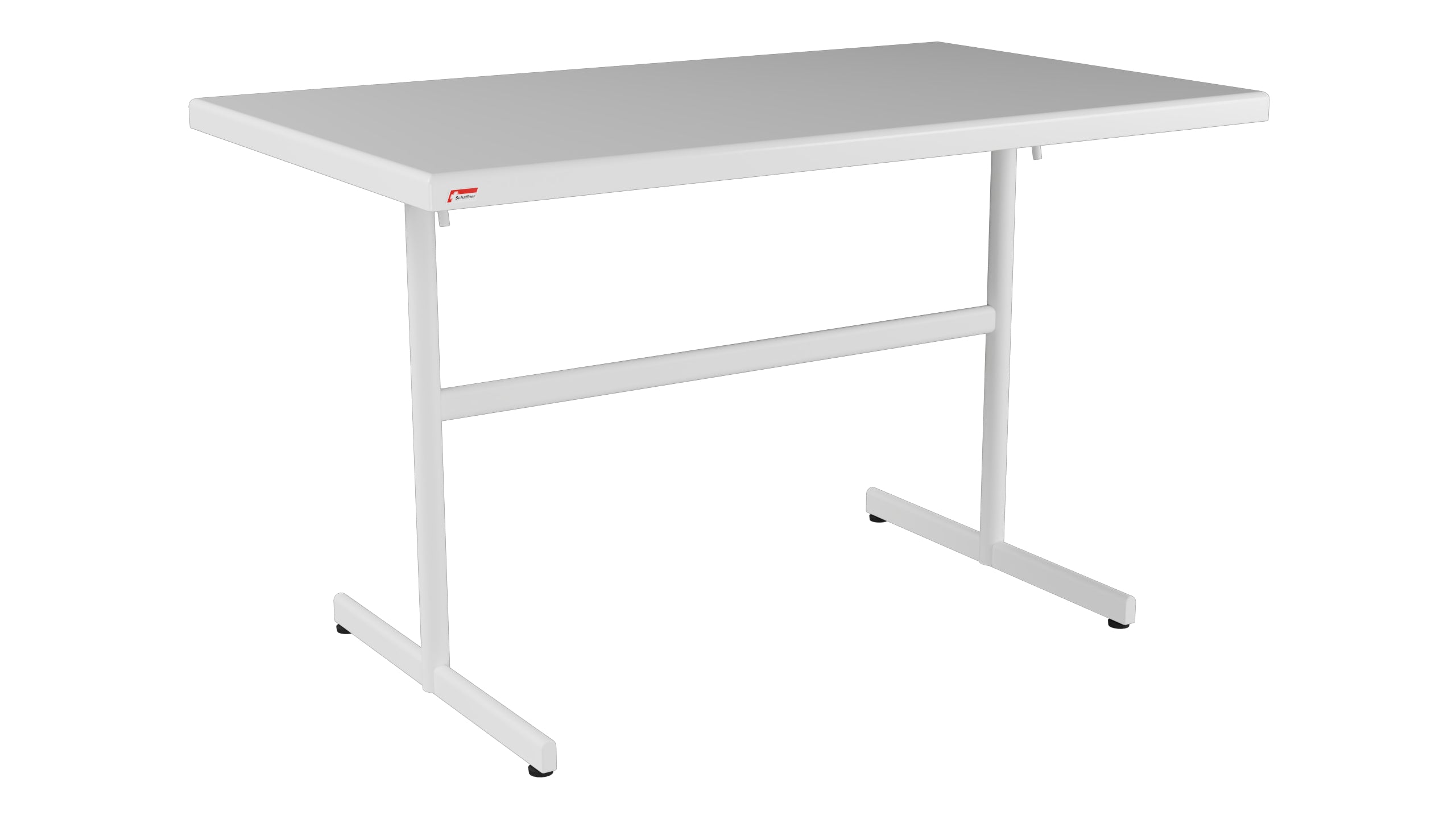 Bodensee Glasfaser-Gartentisch 120x70 klappbar in Weiss präsentiert im Onlineshop von KAQTU Design AG. Gartentisch ist von Schaffner