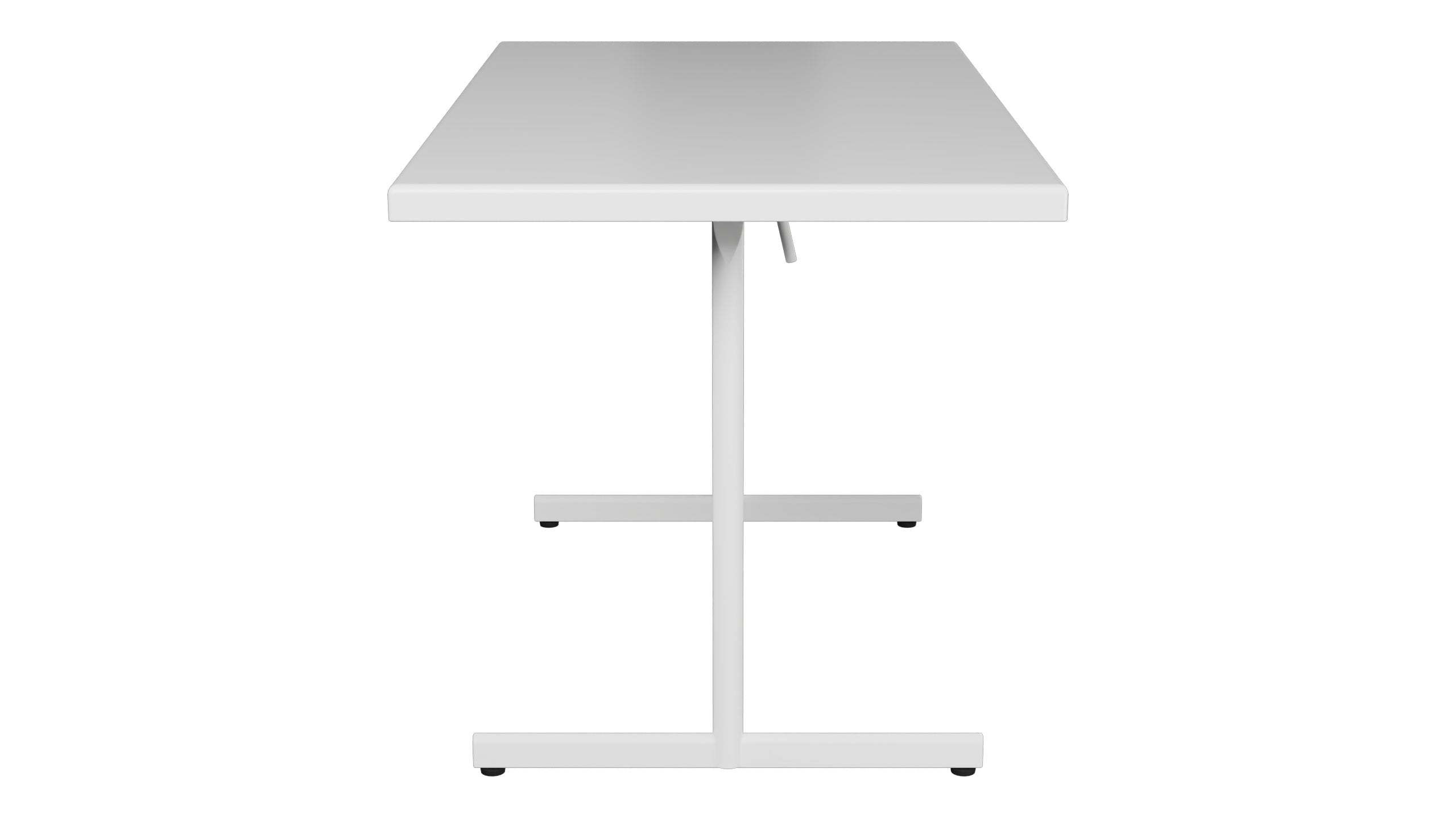 Bodensee Glasfaser-Gartentisch 120x70 klappbar in Weiss präsentiert im Onlineshop von KAQTU Design AG. Gartentisch ist von Schaffner